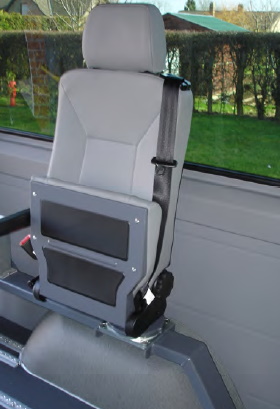 SMARTFLOOR Wegklapbare autostoel Smartseat