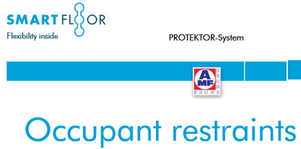 AMF-BRUNS Smartfloor / AMF-Bruns aanbod bijkomende gordels voor inzittende