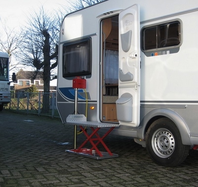MOBIEL Autoaanpassingen Demontabele opstaplift voor caravan