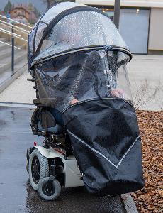 foto van hulpmiddel Hego Mobile Cosy plus rolstoel overkapping