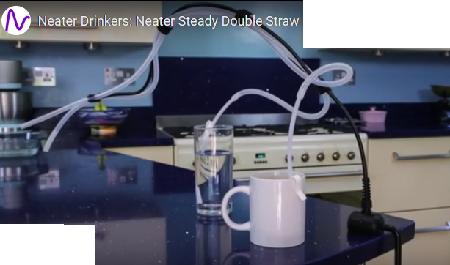 NEATER Double Straw Holder