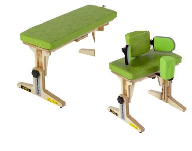 JENX Therapiebank Bench ligplatform met therapiemogelijkheden