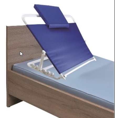 SUNDO Verstelbare rugsteun voor bed, met hoofdkussentje