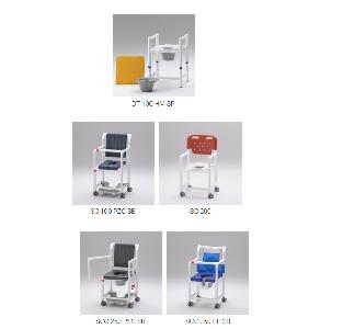 RCN  douchetoiletstoelen / douchetoiletstoelen met wielen assortiment