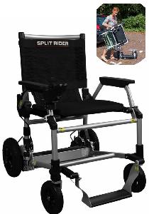 Split Rider elektrische rolstoel plooibaar / opvouwbaar