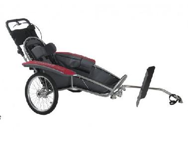 Kidscab Junior / Kidscab Max fietskar kan als buggy