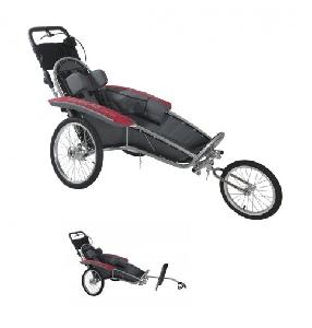 Kidscab Max fietskar Buggy Jogger kan als fietskar