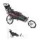 Kidscab Max fietskar Buggy Jogger kan als fietskar