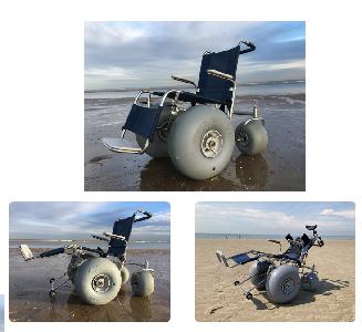 DE-BUG strandrolstoel