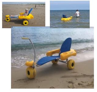 Tiralo strandwandelwagen