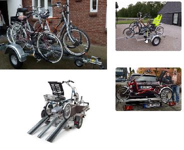 Aanbieders trekhaakdragers speciale fietsen / rolstoel