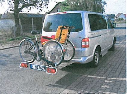 ALLROUND Drager voor rolstoel-fietscombinatie