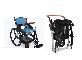 ZOOF Opvouwbare rolstoel /plooibaar (grote wielen)