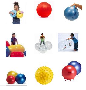 LEDRAPLASTIC Gymnic ballen assortiment