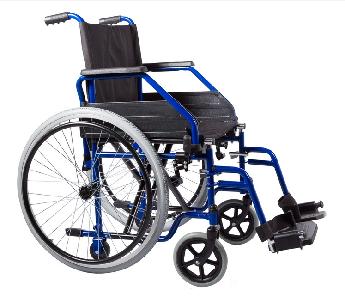Opvouwbare Rolstoel blauw