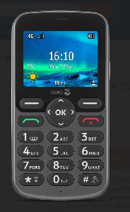 DORO 5860 Eenvoudige Seniorentelefoon - gesproken toetsen
