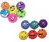 BARRY EMONS Emotieballen 20cm / 25cm (6 stuks) / FunnyFaces