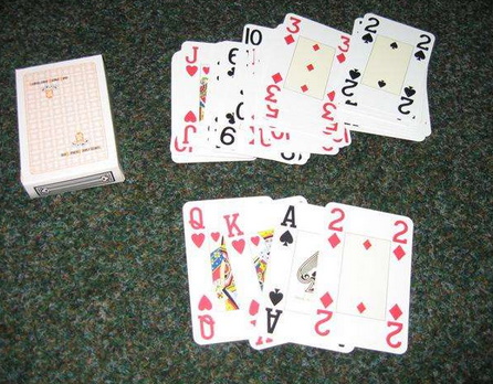 BARRY EMONS Spel kaarten grote cijfers