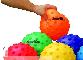 BARRY EMONS Bal Slow motion bumpy bal 18 cm