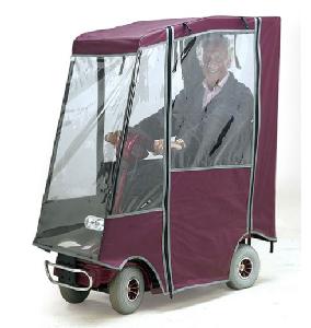 Scootmobiel overkapping