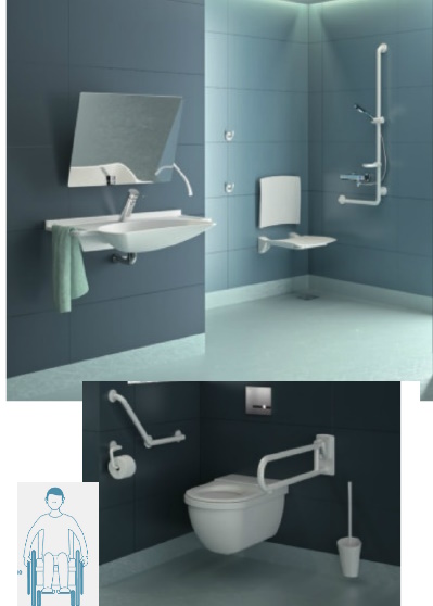 DELABIE Sanitair toilet douche badkamer assortiment