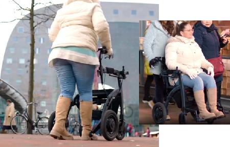 ROLLZ Motion Electric rollator - rolstoel