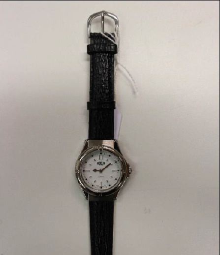 ARSA Horloge met tactiele streepindicaties  - wijzerplaat 3 cm 020002155