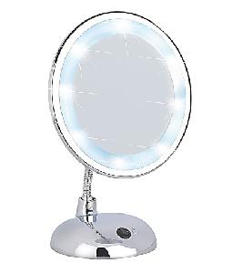 Wenko spiegel LED Style op statief vergroot 3 maal