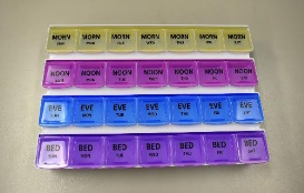 Pillendoos Apex, 7-daagse medicijnplanner 020002419