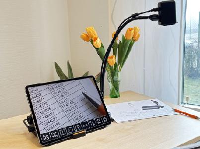 LVI MagniLink WifiCam met IPad