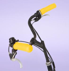 foto van hulpmiddel myVeloGrips gelpads voor fietshandvaten