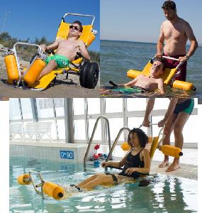 JOELETTE Sofao rollende zit voor strand en water