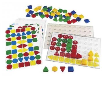 Maxi Geocoloredo Mozaiek puzzel