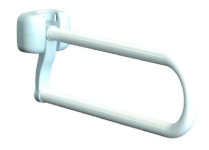 Opklapbare toiletbeugel gecoat staal