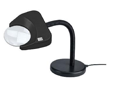 SCHWEIZER LED illuminated Table Top magnifier 4D Loep met lamp