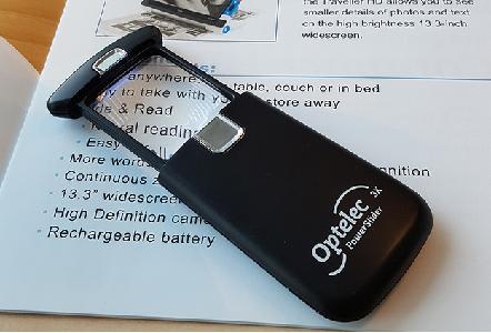 OPTELEC PowerSlider zak/schuifloep