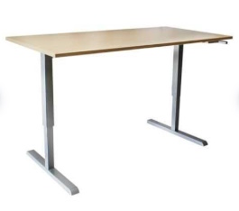 Ergodesk manueel verstelbare tafel / bureau / zit-sta bureau (assortiment)