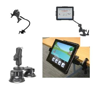 Houders voor tablet / iPad-montageoplossingen
