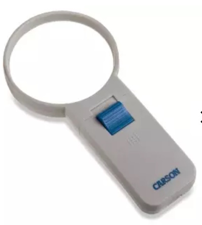 Carson LED handloep 4x vergroting