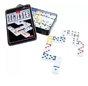 Domino vergroot, met kleurcodes