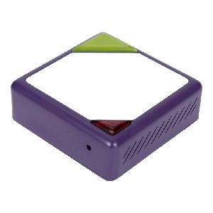 Vierkante koppelbare praatknop