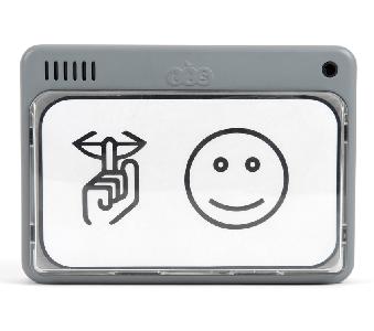 Praatknop met bewegingsdetectie