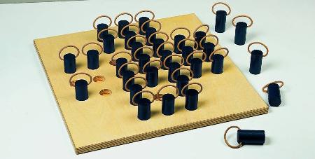 Solitaire met beugeltjes