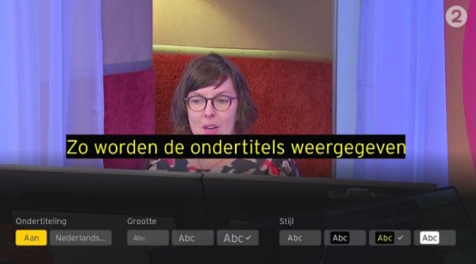 TELENET Ondertitels aanpassen (grootte / kleur)