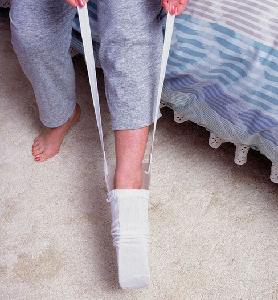 Geplastificeerde kousenaantrekhulp 020.039