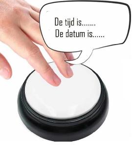 Nederlands sprekende tijdknop