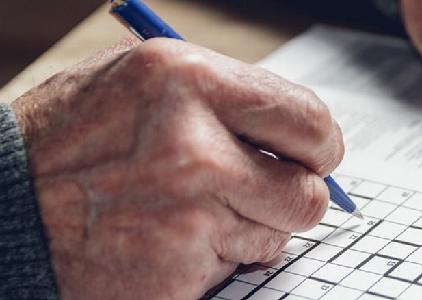 Kruiswoord en andere puzzels in grootletter