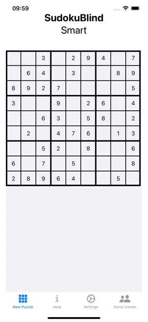 XXS WEB DEVELOPMENT SudokuBlind
