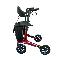 ABLE2 Titan Carbon Ultralight rollator Rood