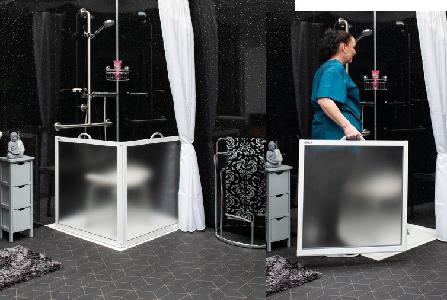 Vrijstaand douchescherm EASA